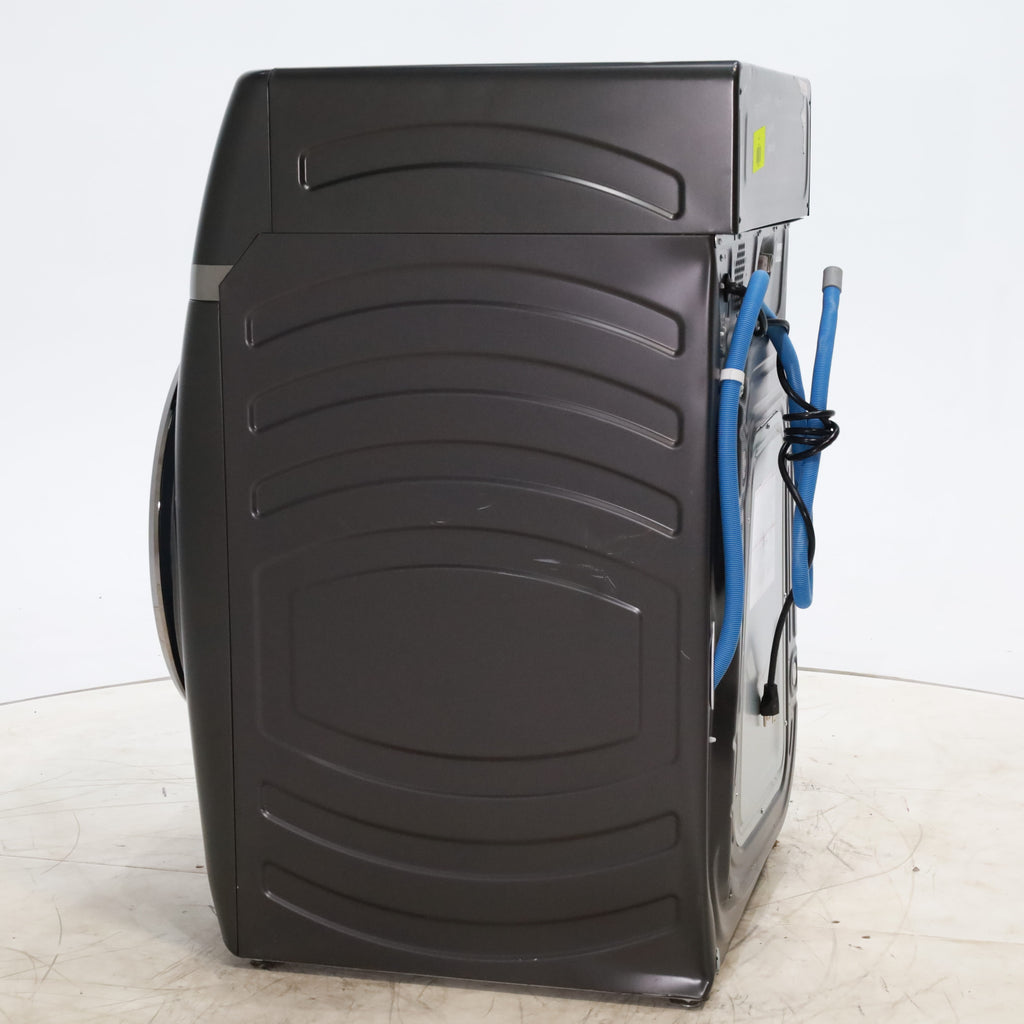 Pictures of Carbon Graphite ENERGY STAR  GE Profile 4.5 cu. ft. Capacity Front Load Combo Washing Machine and Electric Dryer with Ventless Heat Pump Technology - Scratch & Dent - Moderate - Neu Appliance Outlet - Discount Appliance Outlet in Austin, Tx