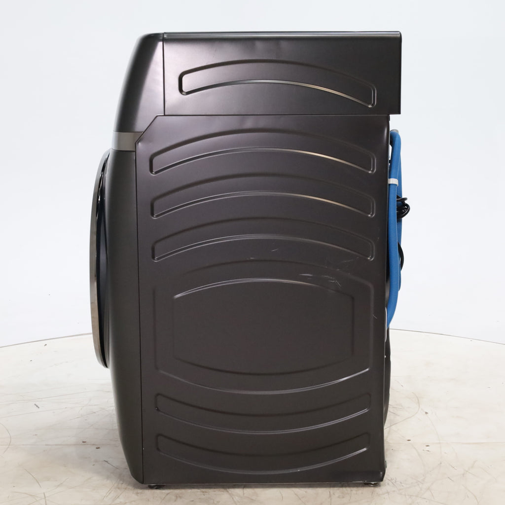 Pictures of Carbon Graphite ENERGY STAR  GE Profile 4.5 cu. ft. Capacity Front Load Combo Washing Machine and Electric Dryer with Ventless Heat Pump Technology - Scratch & Dent - Moderate - Neu Appliance Outlet - Discount Appliance Outlet in Austin, Tx