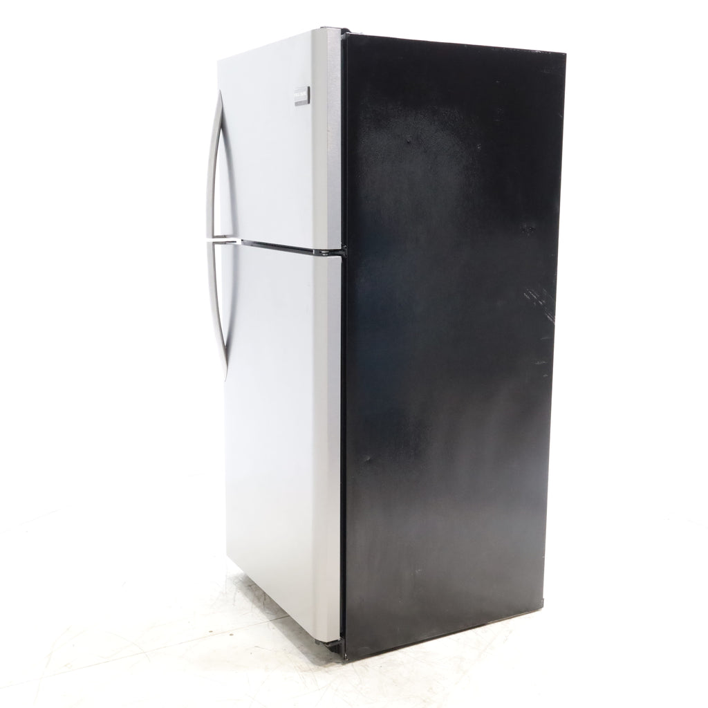 Pictures of 30" Wide Frigidaire Gallery Stainless Steel ENERGY STAR 20.6 Cu. Ft. Top Freezer Refrigerator with Spill Safe Glass Shelves - Certified Refurbished - Neu Appliance Outlet - Discount Appliance Outlet in Austin, Tx