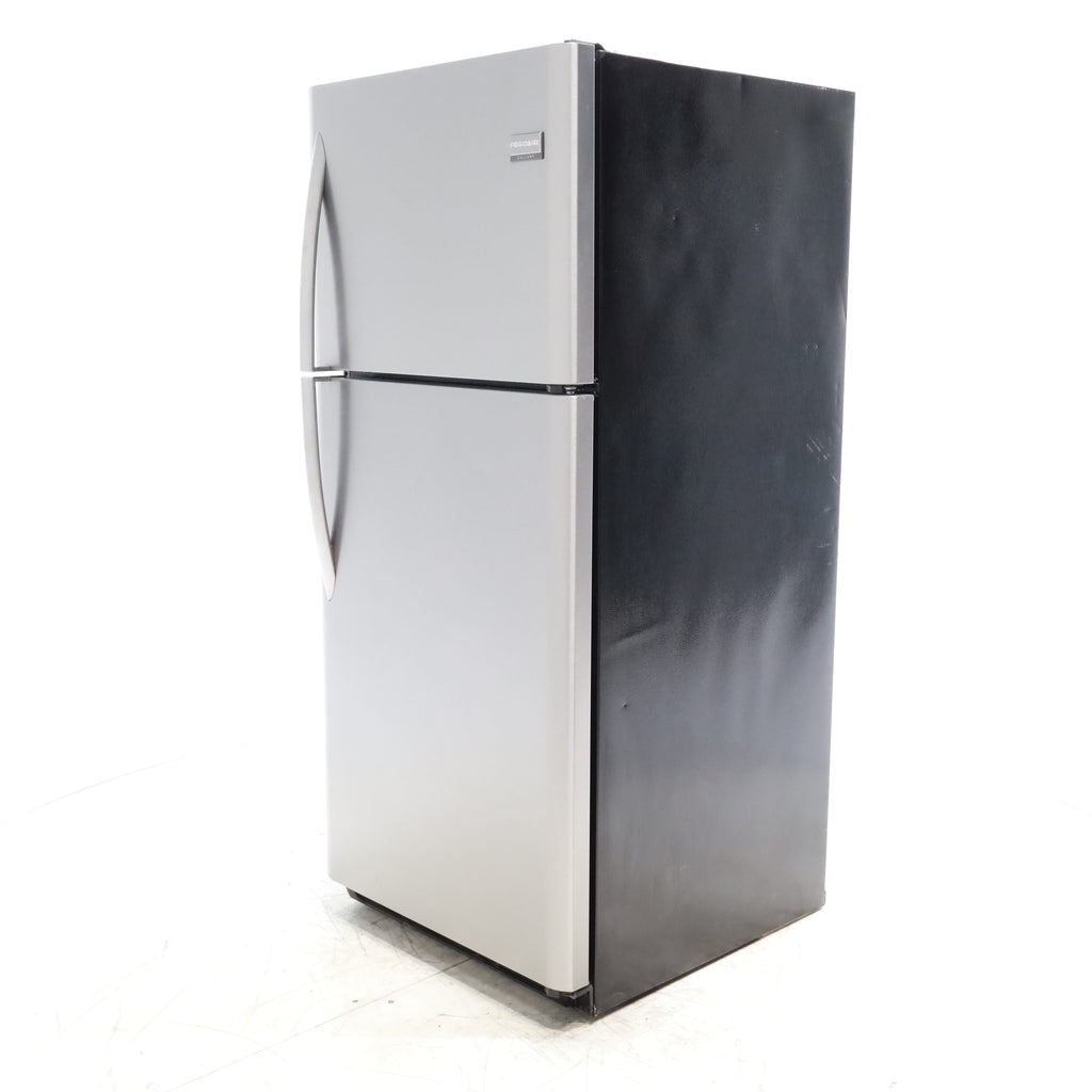 Pictures of 30" Wide Frigidaire Gallery Stainless Steel ENERGY STAR 20.6 Cu. Ft. Top Freezer Refrigerator with Spill Safe Glass Shelves - Certified Refurbished - Neu Appliance Outlet - Discount Appliance Outlet in Austin, Tx
