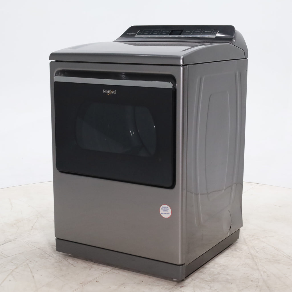 Pictures of Chrome Shadow ENERGY STAR Whirlpool 7.4 cu. ft. Electric Dryer with Smart Steam - Open Box - Neu Appliance Outlet - Discount Appliance Outlet in Austin, Tx
