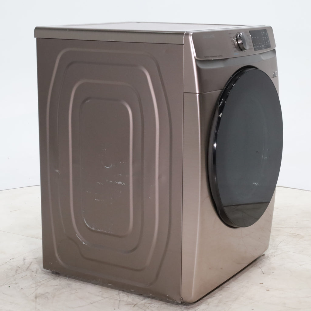 Pictures of Champagne Samsung 7.5 cu. ft. Front Load Electric Dryer with Steam Sanitize+- Scratch & Dent - Moderate - Neu Appliance Outlet - Discount Appliance Outlet in Austin, Tx
