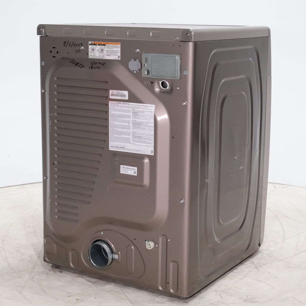 Pictures of Champagne Samsung 7.5 cu. ft. Front Load Electric Dryer with Steam Sanitize+- Scratch & Dent - Moderate - Neu Appliance Outlet - Discount Appliance Outlet in Austin, Tx