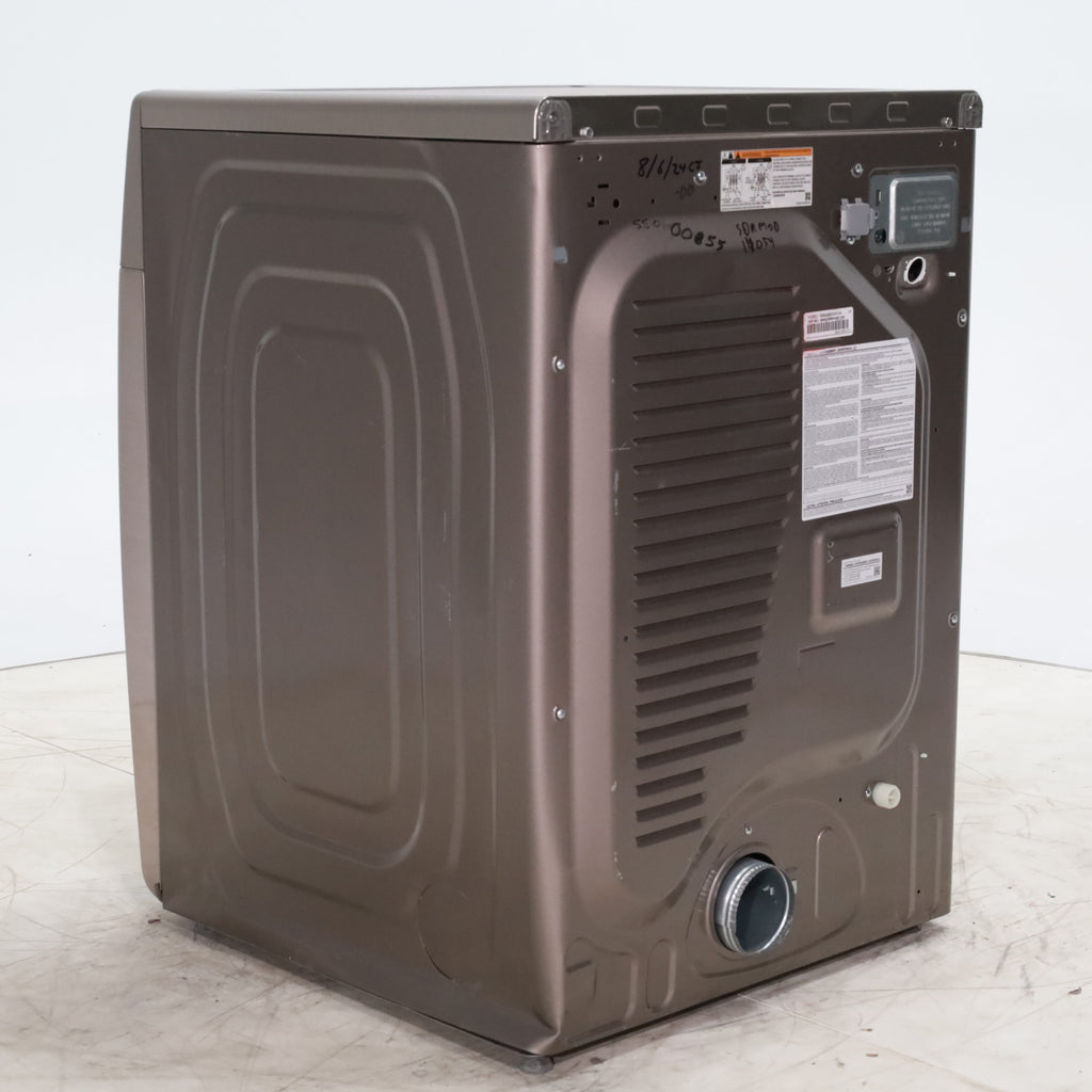 Pictures of Champagne Samsung 7.5 cu. ft. Front Load Electric Dryer with Steam Sanitize+- Scratch & Dent - Moderate - Neu Appliance Outlet - Discount Appliance Outlet in Austin, Tx