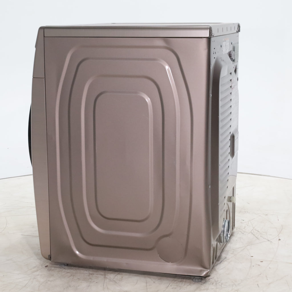 Pictures of Champagne Samsung 7.5 cu. ft. Front Load Electric Dryer with Steam Sanitize+- Scratch & Dent - Moderate - Neu Appliance Outlet - Discount Appliance Outlet in Austin, Tx