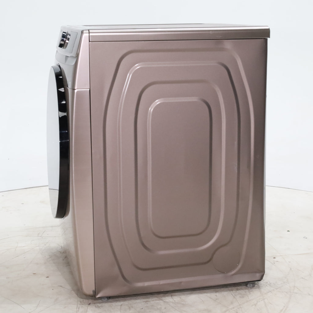 Pictures of Champagne Samsung 7.5 cu. ft. Front Load Electric Dryer with Steam Sanitize+- Scratch & Dent - Moderate - Neu Appliance Outlet - Discount Appliance Outlet in Austin, Tx