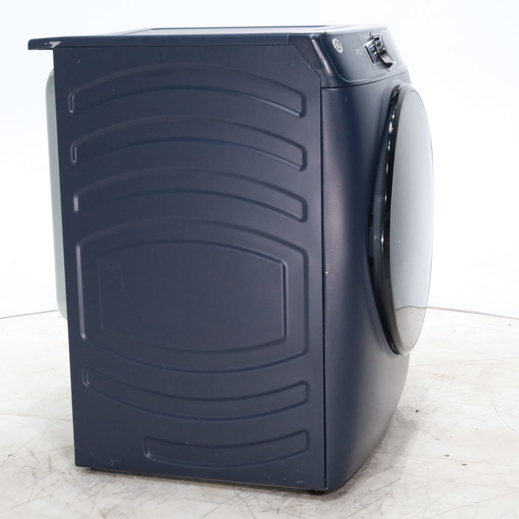 Pictures of Sapphire Blue ENERGY STAR GE 7.8 cu. ft. Stackable Front Load Electric Dryer with Voice Control - Scratch & Dent - Minor - Neu Appliance Outlet - Discount Appliance Outlet in Austin, Tx