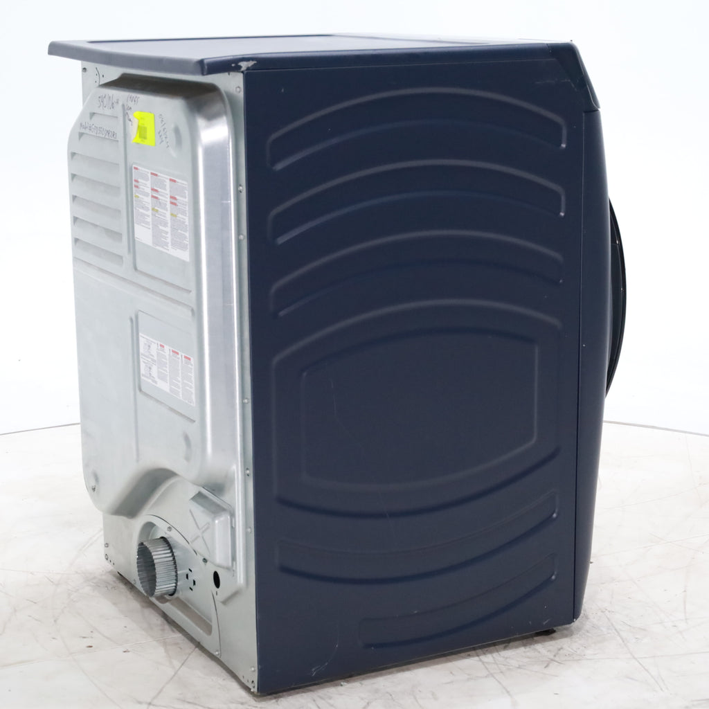 Pictures of Sapphire Blue ENERGY STAR GE 7.8 cu. ft. Stackable Front Load Electric Dryer with Voice Control - Scratch & Dent - Minor - Neu Appliance Outlet - Discount Appliance Outlet in Austin, Tx