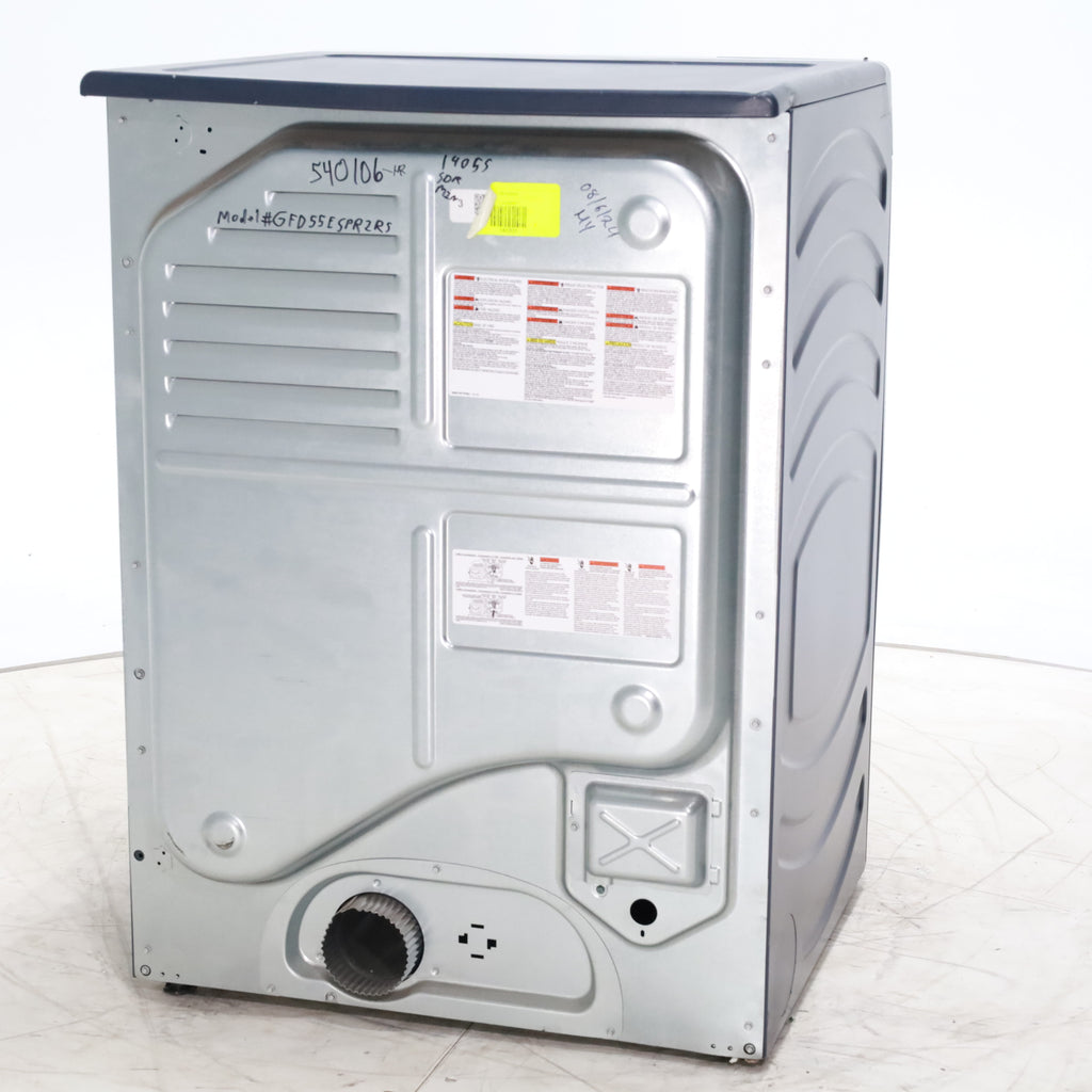 Pictures of Sapphire Blue ENERGY STAR GE 7.8 cu. ft. Stackable Front Load Electric Dryer with Voice Control - Scratch & Dent - Minor - Neu Appliance Outlet - Discount Appliance Outlet in Austin, Tx