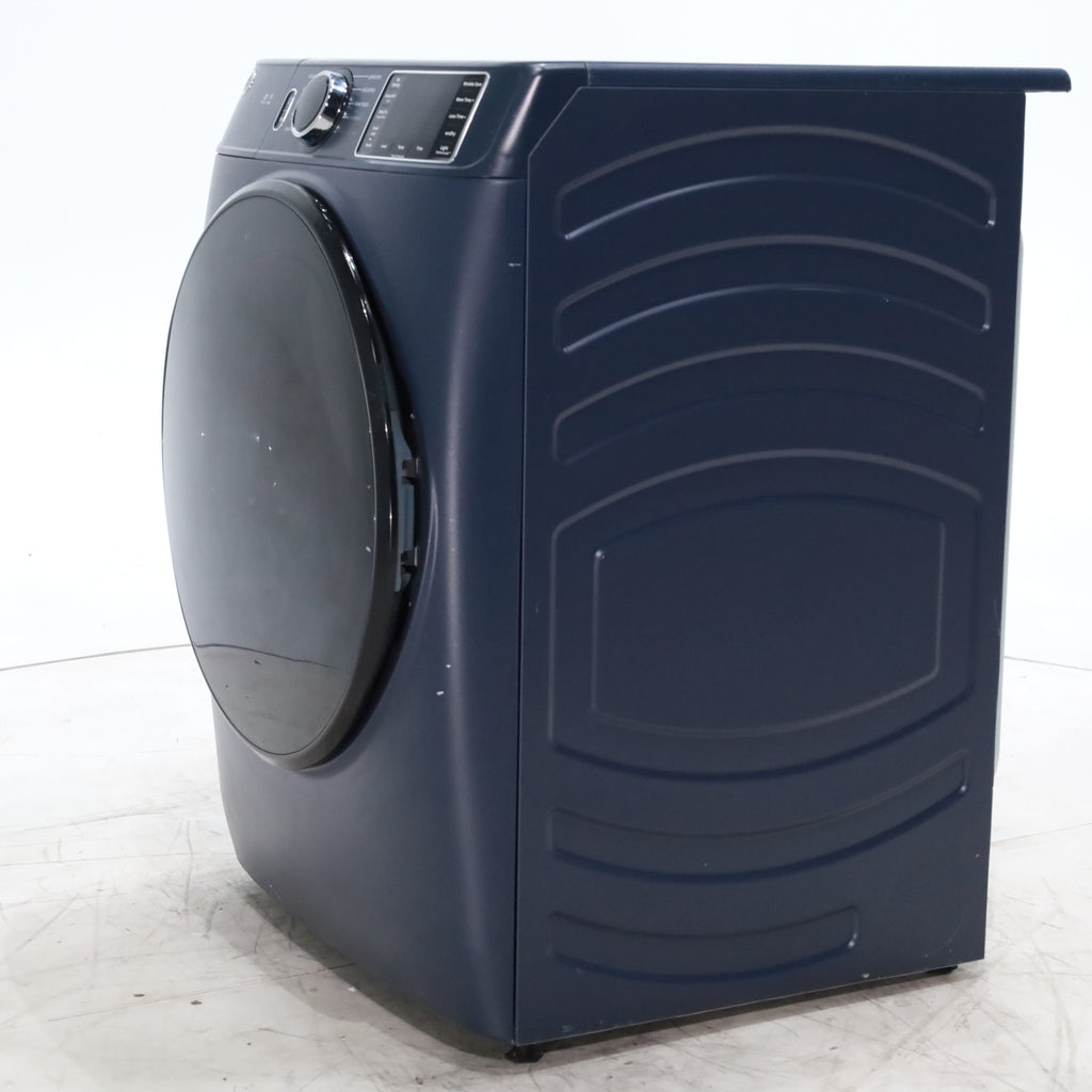 Pictures of Sapphire Blue ENERGY STAR GE 7.8 cu. ft. Stackable Front Load Electric Dryer with Voice Control - Scratch & Dent - Minor - Neu Appliance Outlet - Discount Appliance Outlet in Austin, Tx