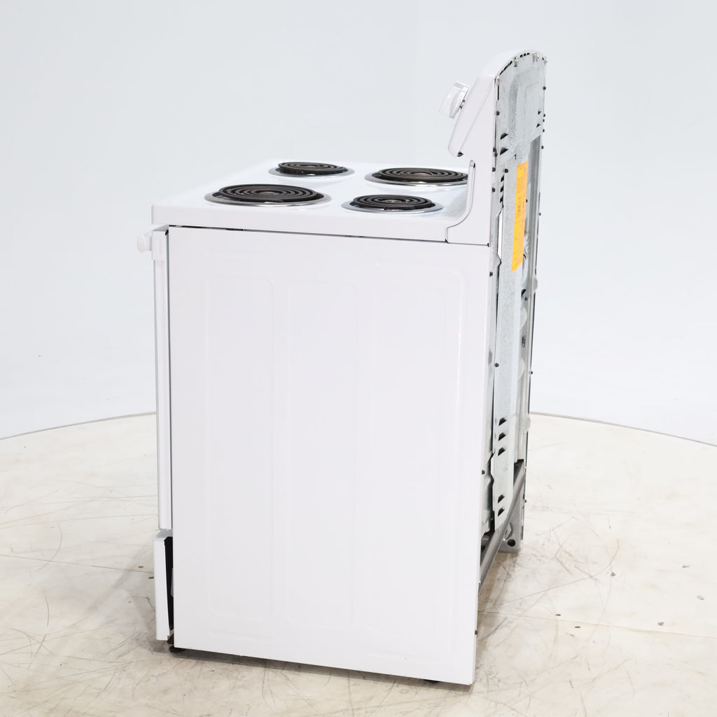 Pictures of White GE 5.3 cu. ft. Freestanding 4 Element Electric Range with Dual Element Baking and Self-Cleaning Oven- Certified Refurbished - Neu Appliance Outlet - Discount Appliance Outlet in Austin, Tx
