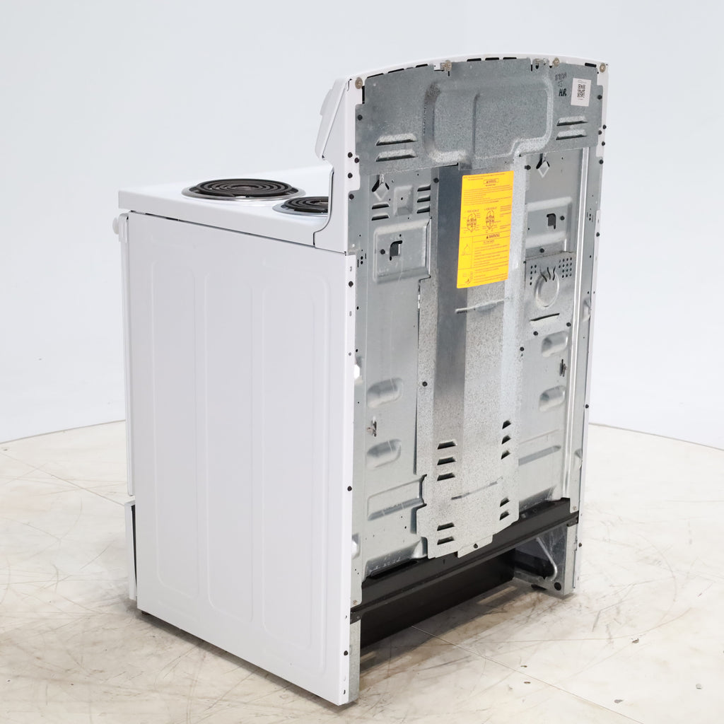 Pictures of White GE 5.3 cu. ft. Freestanding 4 Element Electric Range with Dual Element Baking and Self-Cleaning Oven- Certified Refurbished - Neu Appliance Outlet - Discount Appliance Outlet in Austin, Tx