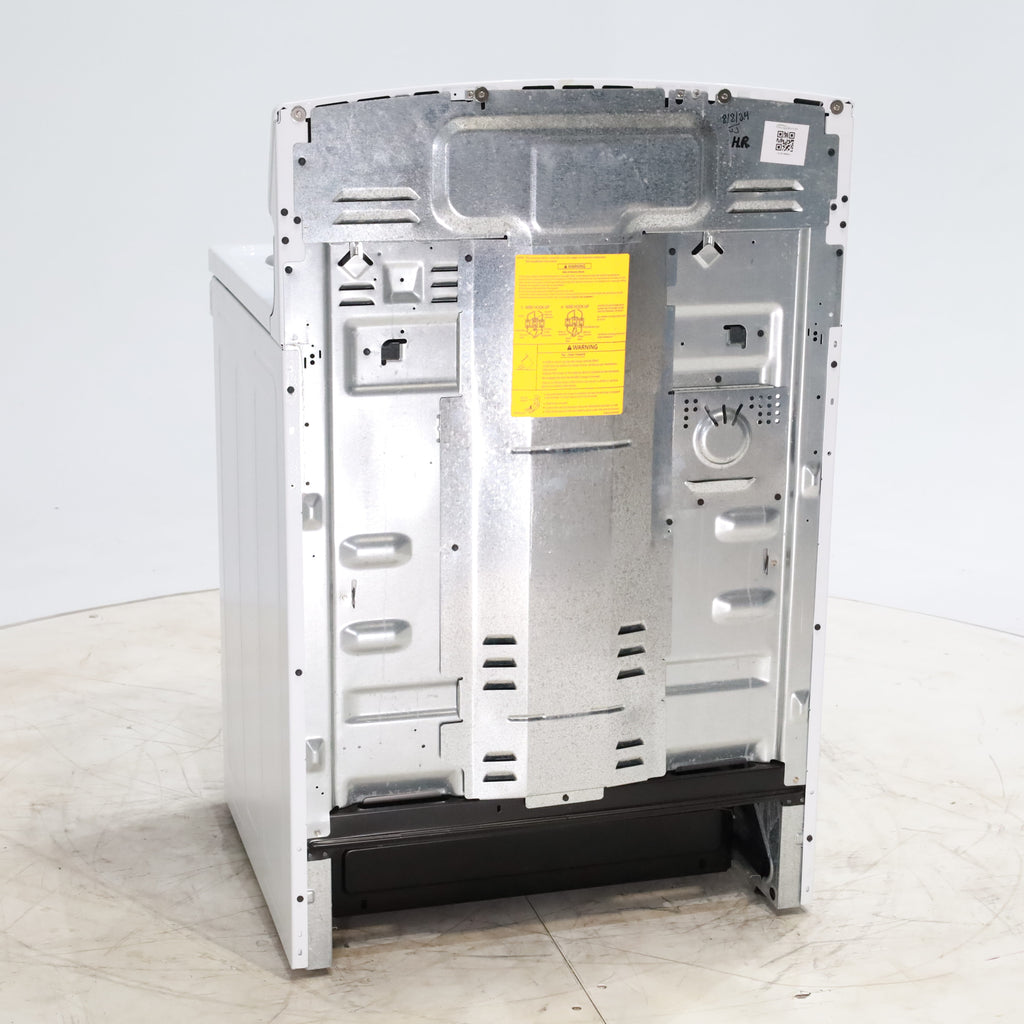 Pictures of White GE 5.3 cu. ft. Freestanding 4 Element Electric Range with Dual Element Baking and Self-Cleaning Oven- Certified Refurbished - Neu Appliance Outlet - Discount Appliance Outlet in Austin, Tx