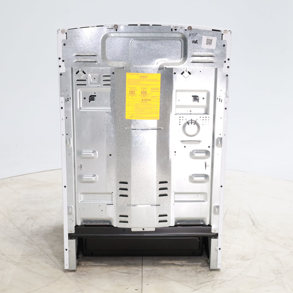 Pictures of White GE 5.3 cu. ft. Freestanding 4 Element Electric Range with Dual Element Baking and Self-Cleaning Oven- Certified Refurbished - Neu Appliance Outlet - Discount Appliance Outlet in Austin, Tx