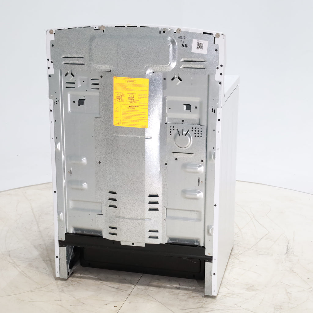 Pictures of White GE 5.3 cu. ft. Freestanding 4 Element Electric Range with Dual Element Baking and Self-Cleaning Oven- Certified Refurbished - Neu Appliance Outlet - Discount Appliance Outlet in Austin, Tx