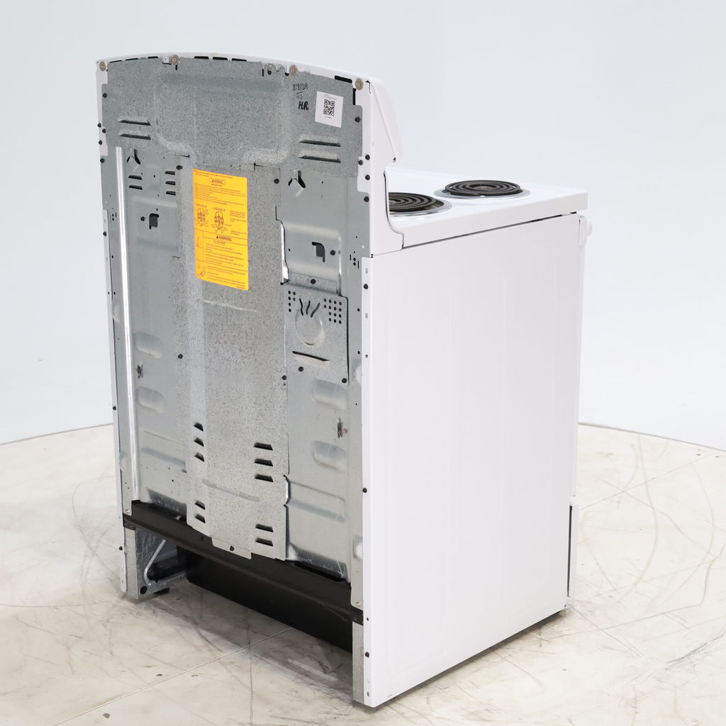 Pictures of White GE 5.3 cu. ft. Freestanding 4 Element Electric Range with Dual Element Baking and Self-Cleaning Oven- Certified Refurbished - Neu Appliance Outlet - Discount Appliance Outlet in Austin, Tx
