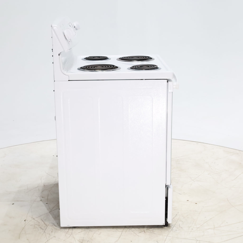 Pictures of White GE 5.3 cu. ft. Freestanding 4 Element Electric Range with Dual Element Baking and Self-Cleaning Oven- Certified Refurbished - Neu Appliance Outlet - Discount Appliance Outlet in Austin, Tx