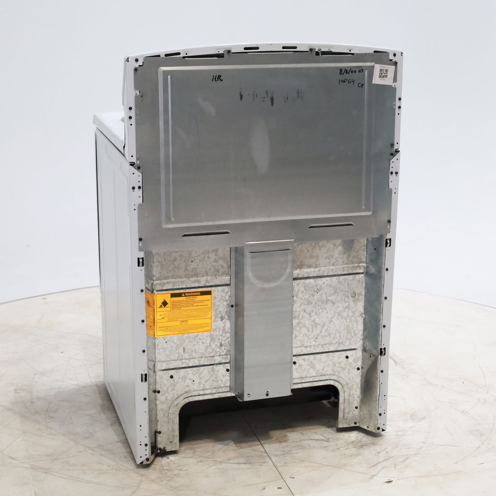 Pictures of White GE 5.0 cu. ft. Freestanding 4 Heating Element Electric Range with Dual Element Bake - Certified Refurbished - Neu Appliance Outlet - Discount Appliance Outlet in Austin, Tx