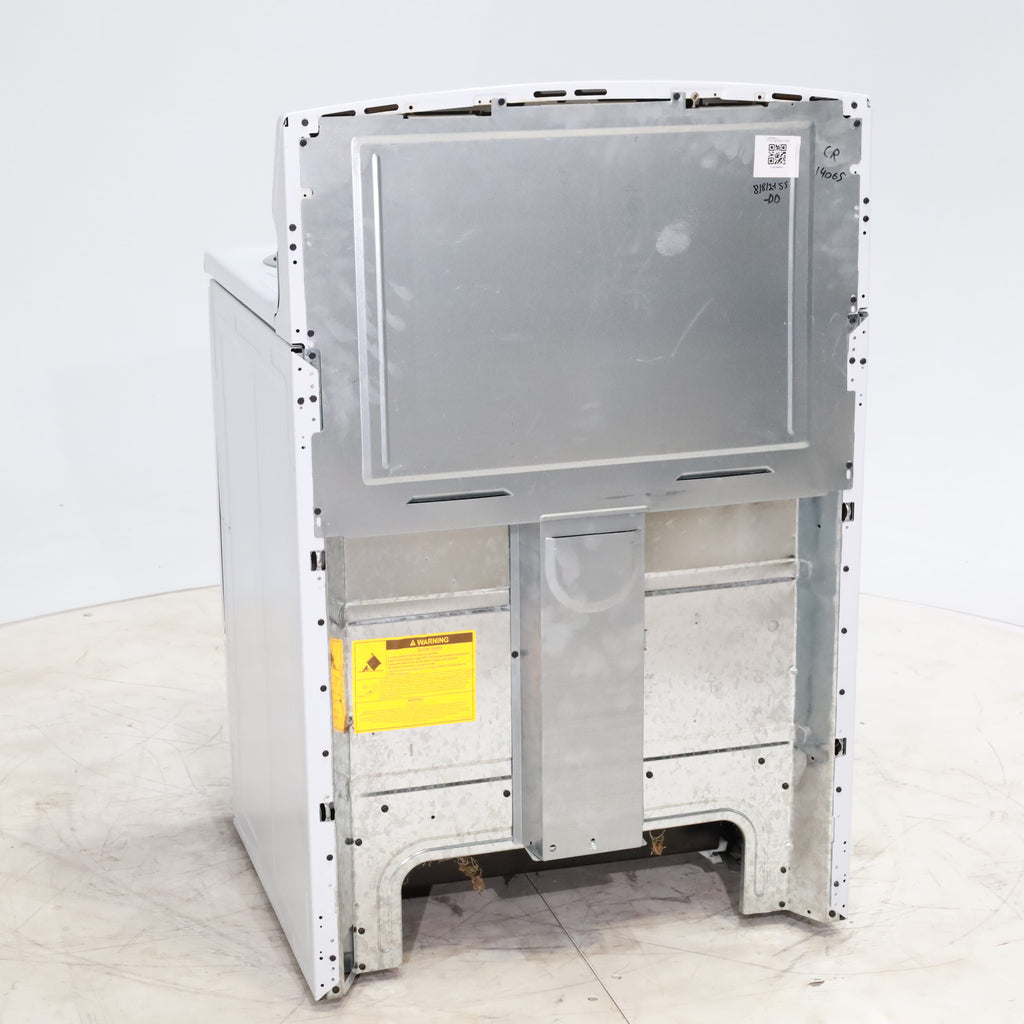 Pictures of White GE 5.0 cu. ft. Freestanding 4 Heating Element Electric Range with Dual Element Bake - Certified Refurbished - Neu Appliance Outlet - Discount Appliance Outlet in Austin, Tx