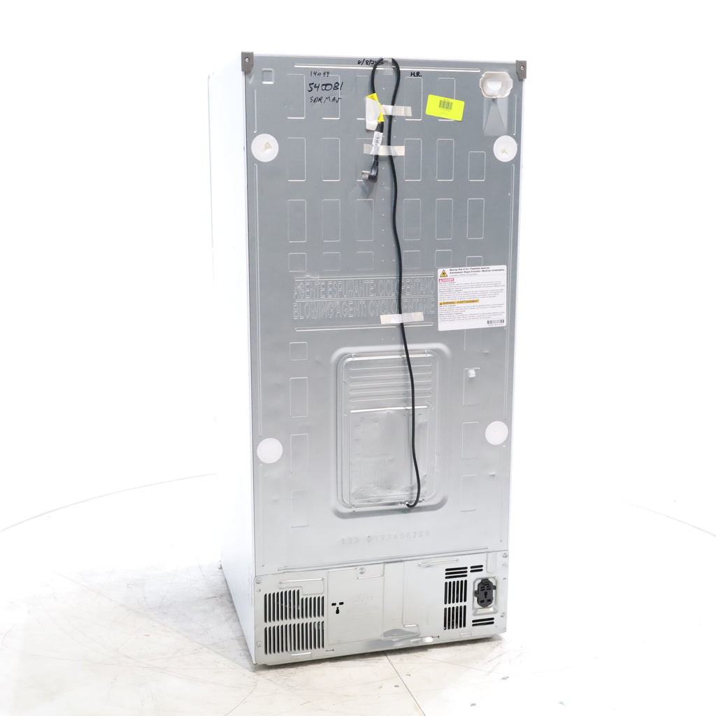 Pictures of 30" Wide Smooth White ENERGY STAR LG 20.2 cu. ft. Top Freezer Refrigerator with Reversible Doors - Scratch & Dent - Major - Neu Appliance Outlet - Discount Appliance Outlet in Austin, Tx