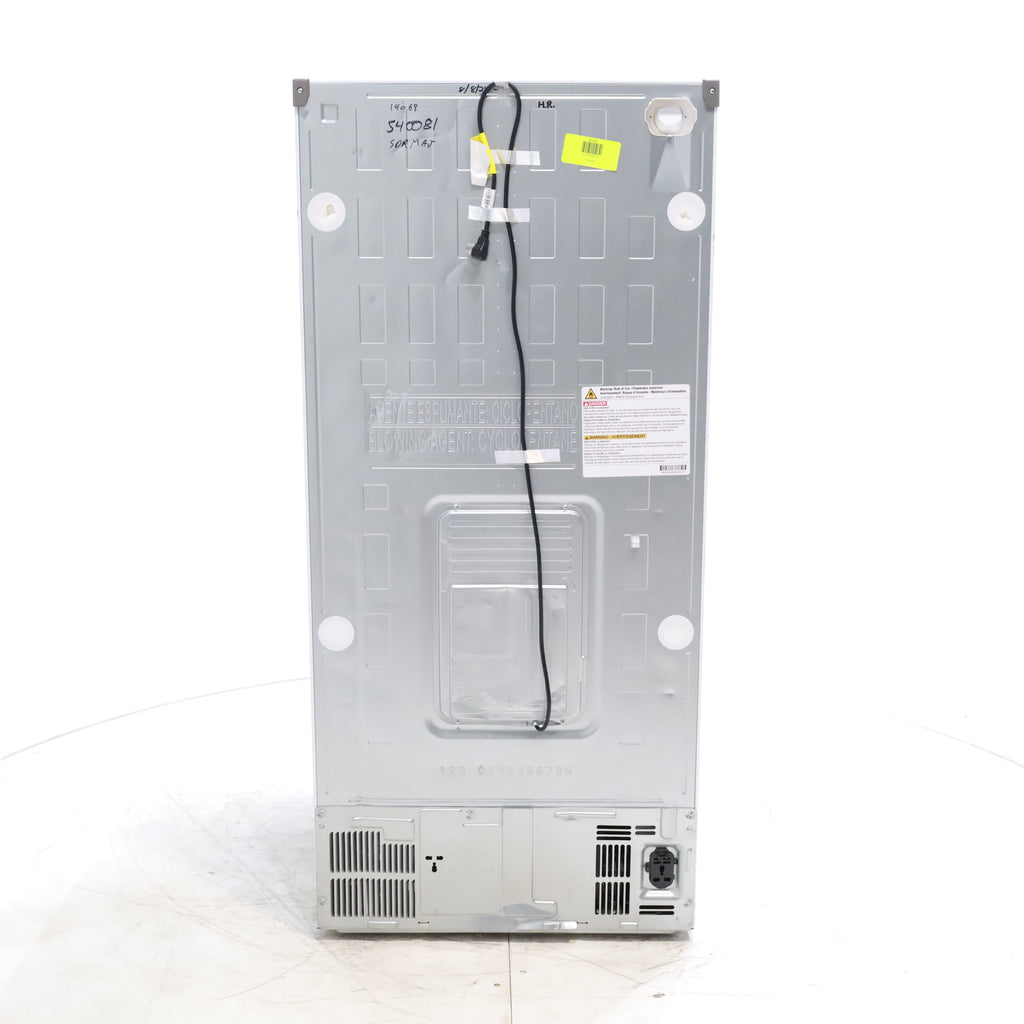 Pictures of 30" Wide Smooth White ENERGY STAR LG 20.2 cu. ft. Top Freezer Refrigerator with Reversible Doors - Scratch & Dent - Major - Neu Appliance Outlet - Discount Appliance Outlet in Austin, Tx