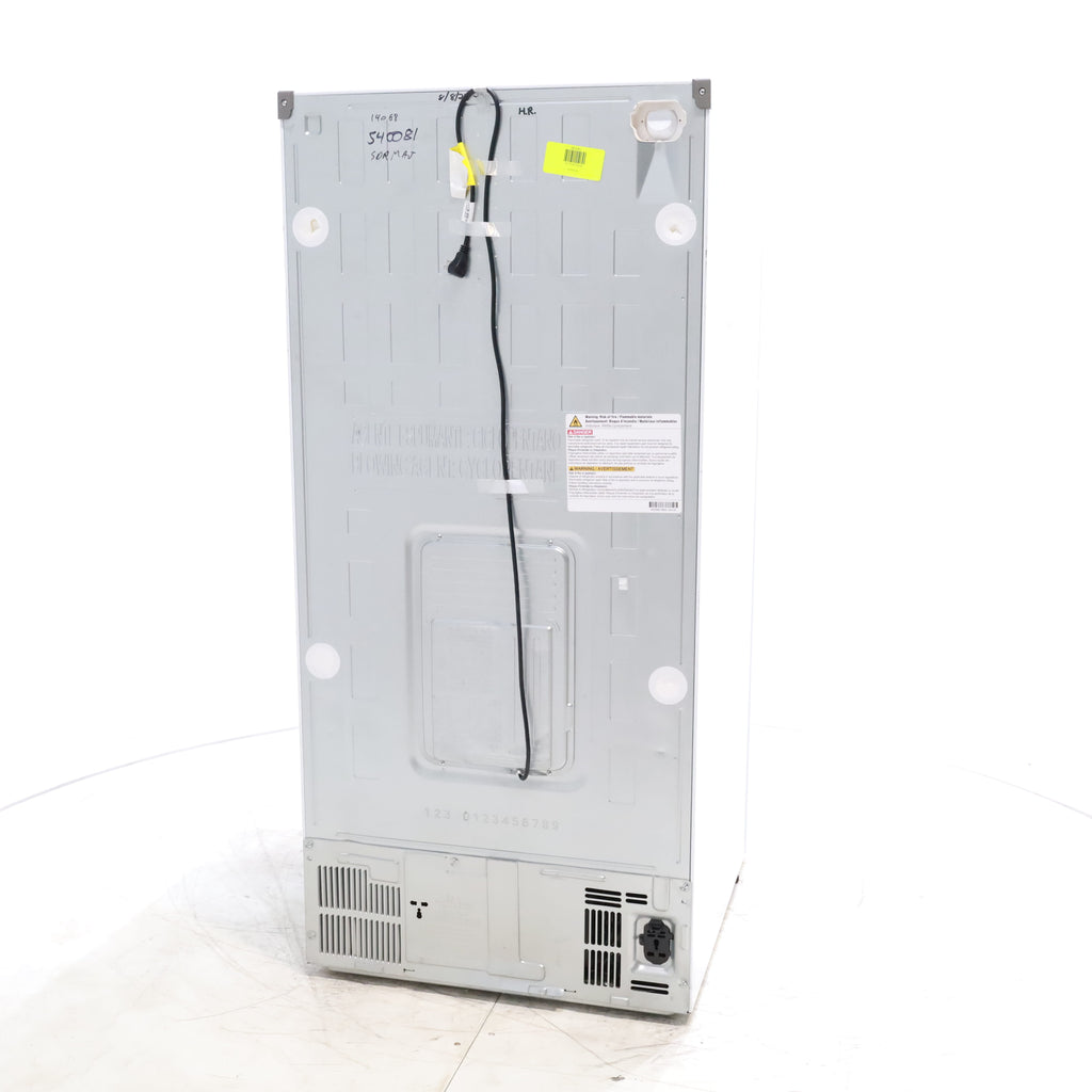 Pictures of 30" Wide Smooth White ENERGY STAR LG 20.2 cu. ft. Top Freezer Refrigerator with Reversible Doors - Scratch & Dent - Major - Neu Appliance Outlet - Discount Appliance Outlet in Austin, Tx