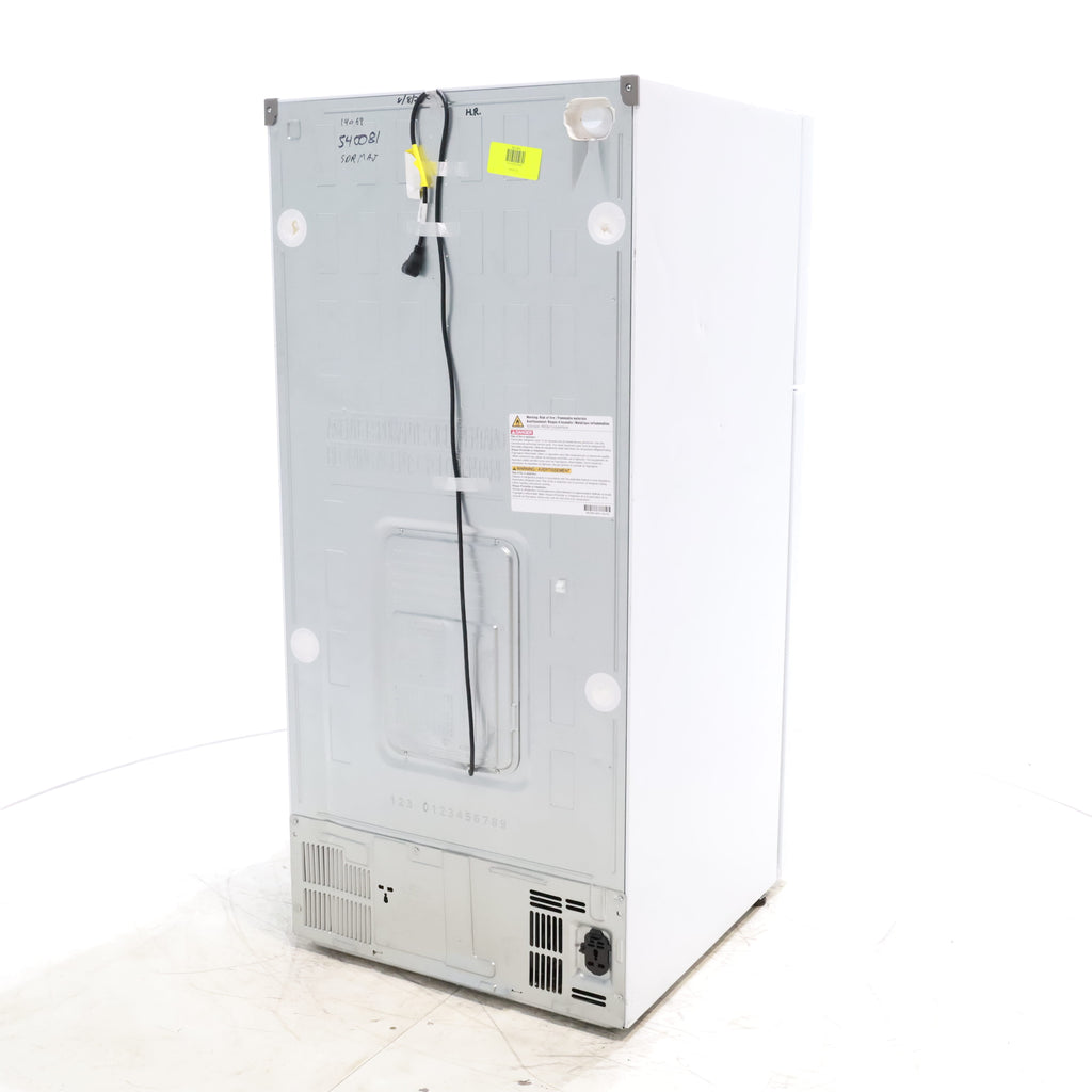 Pictures of 30" Wide Smooth White ENERGY STAR LG 20.2 cu. ft. Top Freezer Refrigerator with Reversible Doors - Scratch & Dent - Major - Neu Appliance Outlet - Discount Appliance Outlet in Austin, Tx