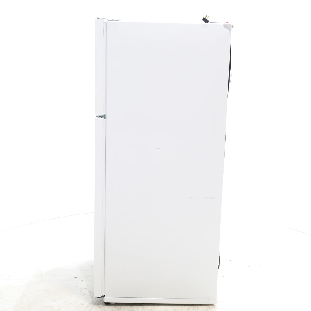 Pictures of 28" Wide White Whirlpool 14.3 cu. ft. Top Freezer Refrigerator with Reversible Doors - Scratch & Dent - Minor - Neu Appliance Outlet - Discount Appliance Outlet in Austin, Tx