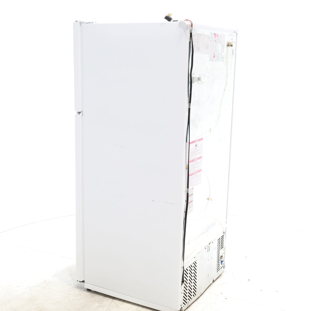 Pictures of 28" Wide White Whirlpool 14.3 cu. ft. Top Freezer Refrigerator with Reversible Doors - Scratch & Dent - Minor - Neu Appliance Outlet - Discount Appliance Outlet in Austin, Tx