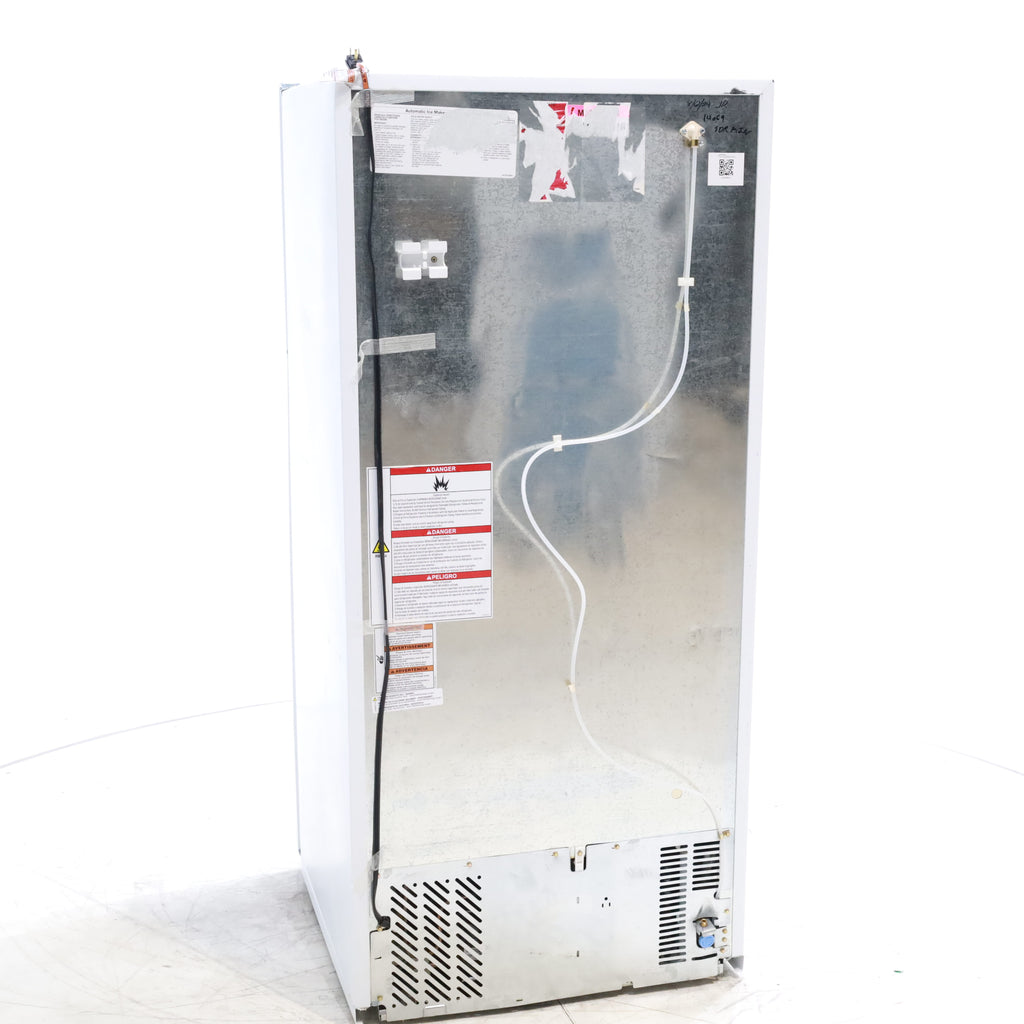 Pictures of 28" Wide White Whirlpool 14.3 cu. ft. Top Freezer Refrigerator with Reversible Doors - Scratch & Dent - Minor - Neu Appliance Outlet - Discount Appliance Outlet in Austin, Tx