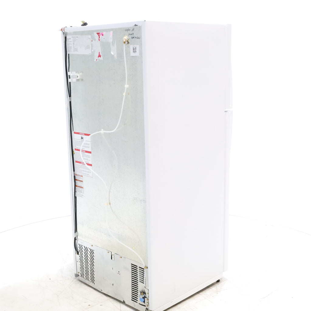 Pictures of 28" Wide White Whirlpool 14.3 cu. ft. Top Freezer Refrigerator with Reversible Doors - Scratch & Dent - Minor - Neu Appliance Outlet - Discount Appliance Outlet in Austin, Tx