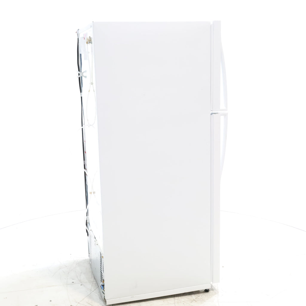 Pictures of 28" Wide White Whirlpool 14.3 cu. ft. Top Freezer Refrigerator with Reversible Doors - Scratch & Dent - Minor - Neu Appliance Outlet - Discount Appliance Outlet in Austin, Tx