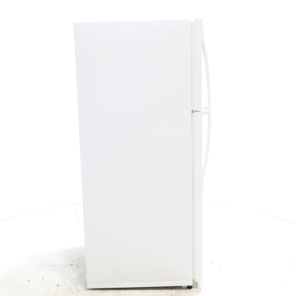 Pictures of 28" Wide White Whirlpool 14.3 cu. ft. Top Freezer Refrigerator with Reversible Doors - Scratch & Dent - Minor - Neu Appliance Outlet - Discount Appliance Outlet in Austin, Tx