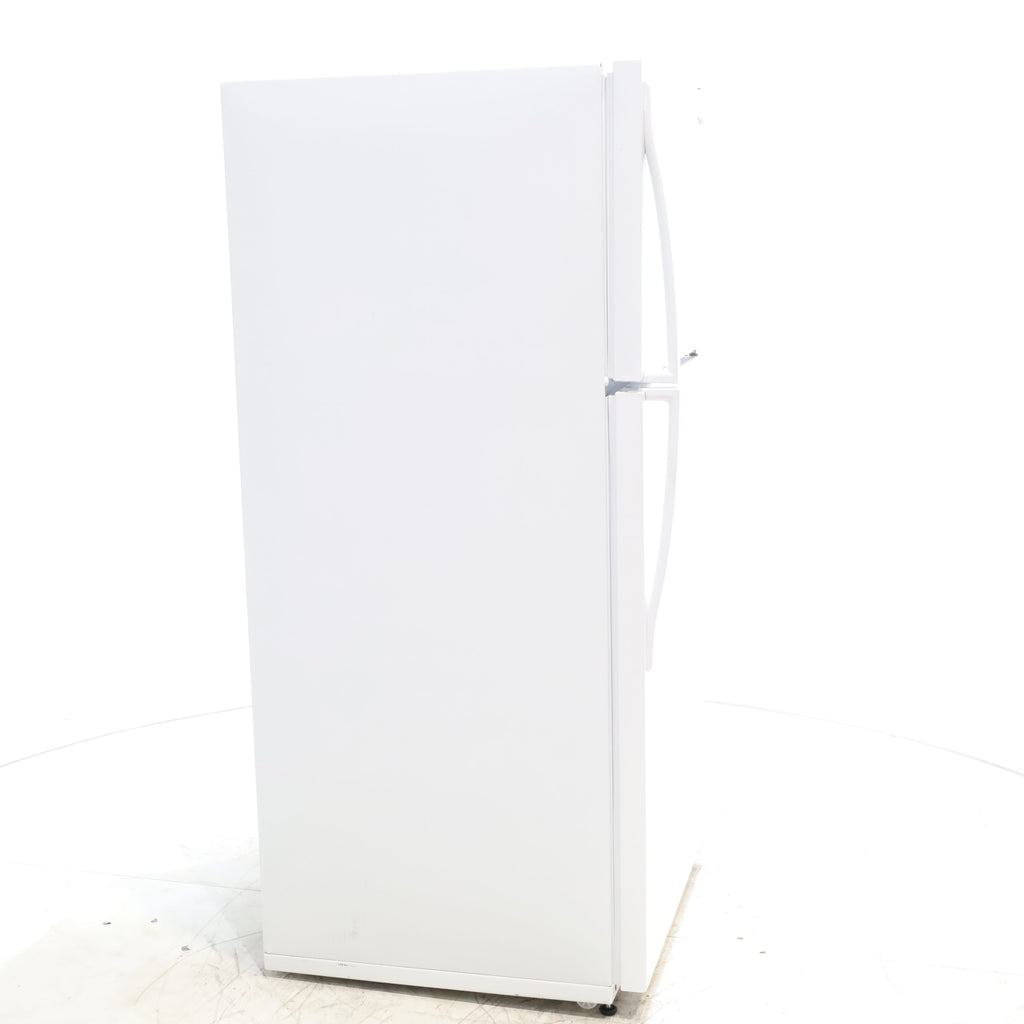 Pictures of 28" Wide White Whirlpool 14.3 cu. ft. Top Freezer Refrigerator with Reversible Doors - Scratch & Dent - Minor - Neu Appliance Outlet - Discount Appliance Outlet in Austin, Tx