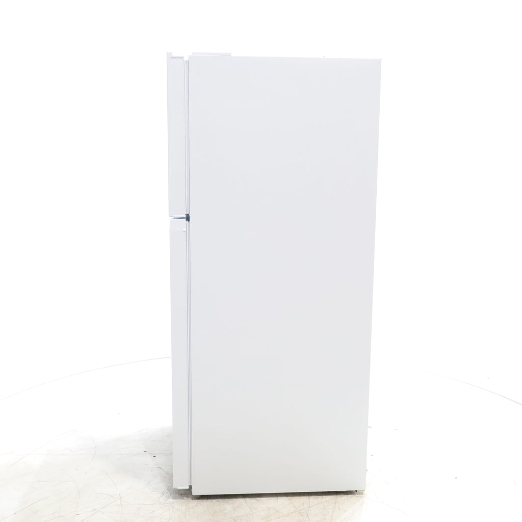 Pictures of White ENERGY STAR Midea 18.1 cu. ft. Top Freezer Refrigerator with Reversible Door - Scratch & Dent - Minor - Neu Appliance Outlet - Discount Appliance Outlet in Austin, Tx