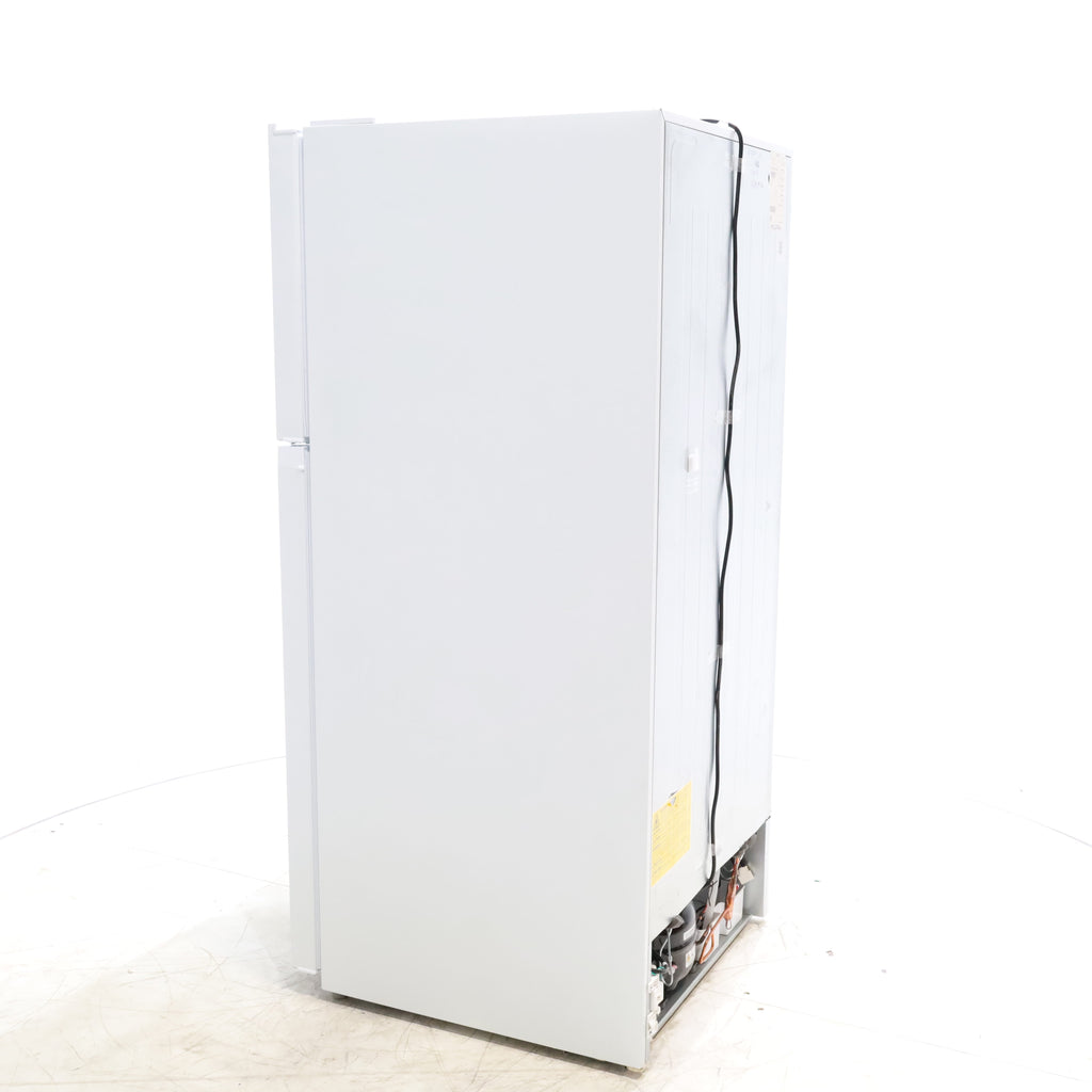 Pictures of White ENERGY STAR Midea 18.1 cu. ft. Top Freezer Refrigerator with Reversible Door - Scratch & Dent - Minor - Neu Appliance Outlet - Discount Appliance Outlet in Austin, Tx