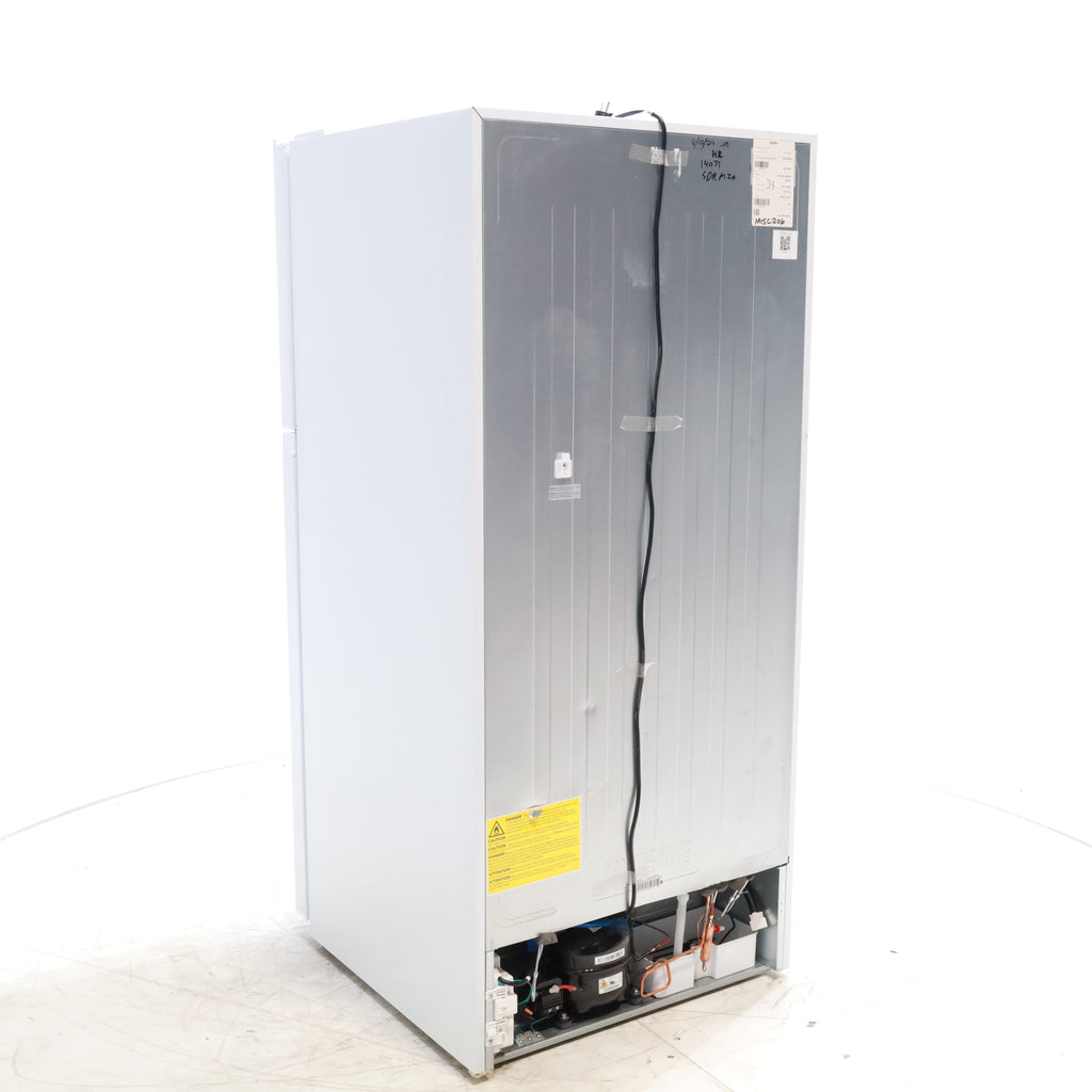 Pictures of White ENERGY STAR Midea 18.1 cu. ft. Top Freezer Refrigerator with Reversible Door - Scratch & Dent - Minor - Neu Appliance Outlet - Discount Appliance Outlet in Austin, Tx