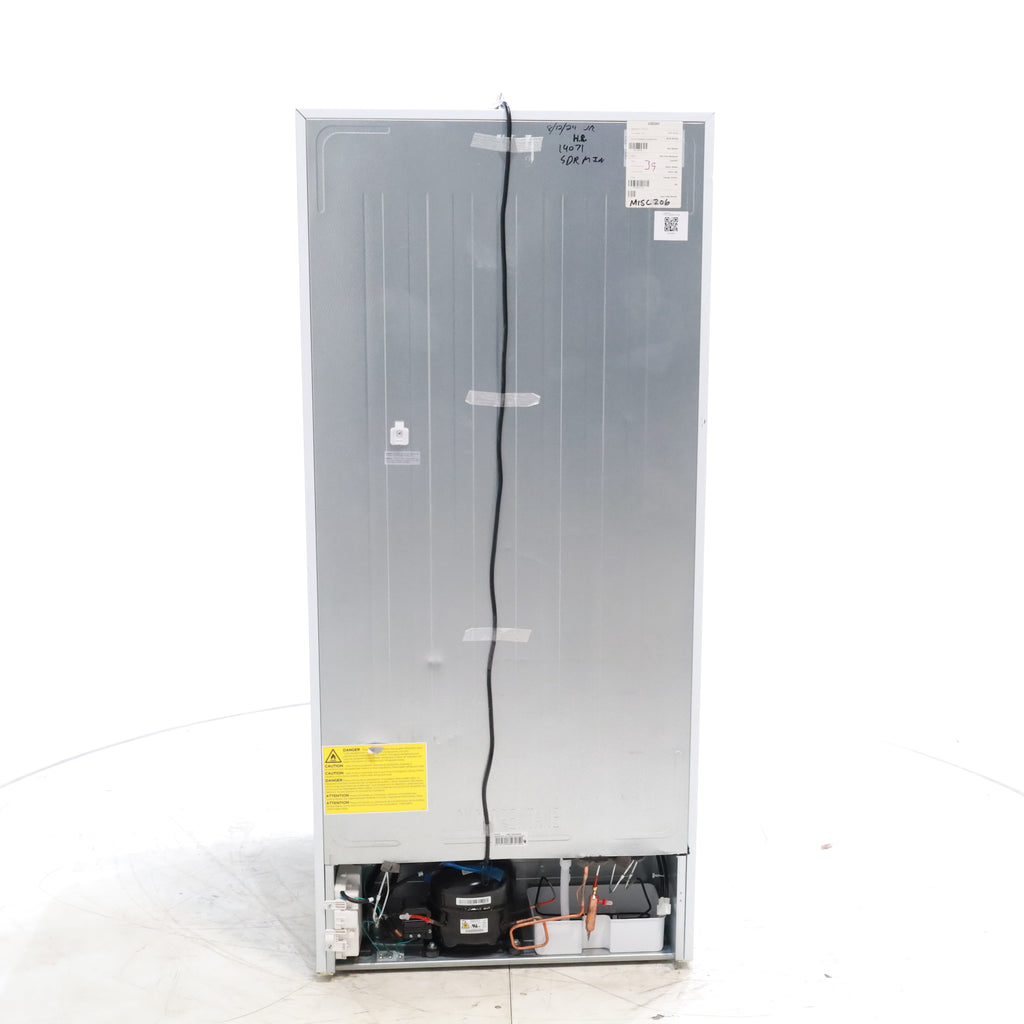 Pictures of White ENERGY STAR Midea 18.1 cu. ft. Top Freezer Refrigerator with Reversible Door - Scratch & Dent - Minor - Neu Appliance Outlet - Discount Appliance Outlet in Austin, Tx