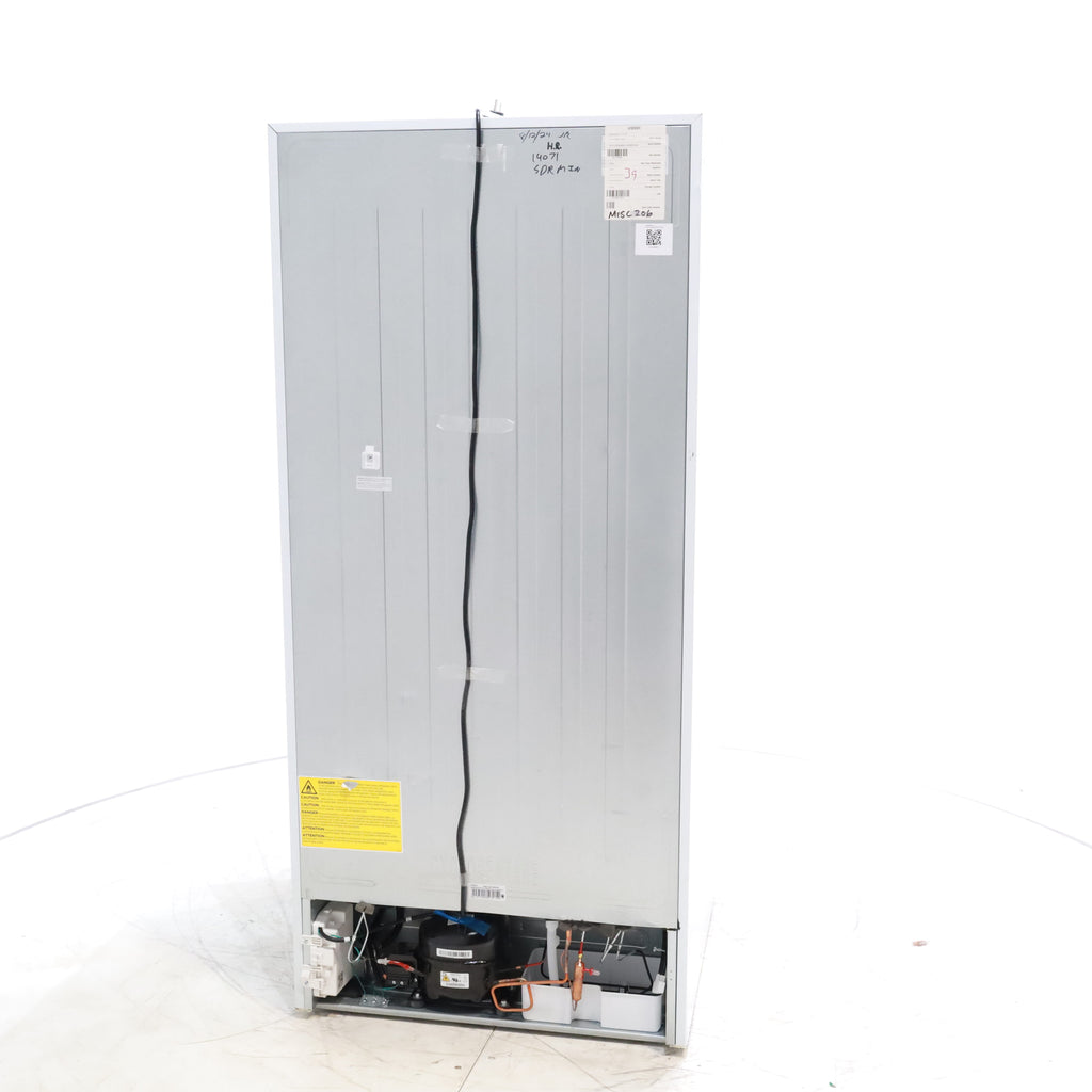 Pictures of White ENERGY STAR Midea 18.1 cu. ft. Top Freezer Refrigerator with Reversible Door - Scratch & Dent - Minor - Neu Appliance Outlet - Discount Appliance Outlet in Austin, Tx