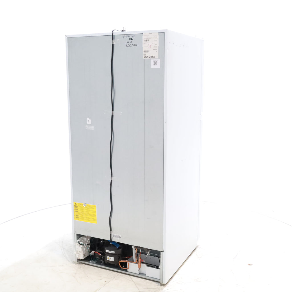 Pictures of White ENERGY STAR Midea 18.1 cu. ft. Top Freezer Refrigerator with Reversible Door - Scratch & Dent - Minor - Neu Appliance Outlet - Discount Appliance Outlet in Austin, Tx