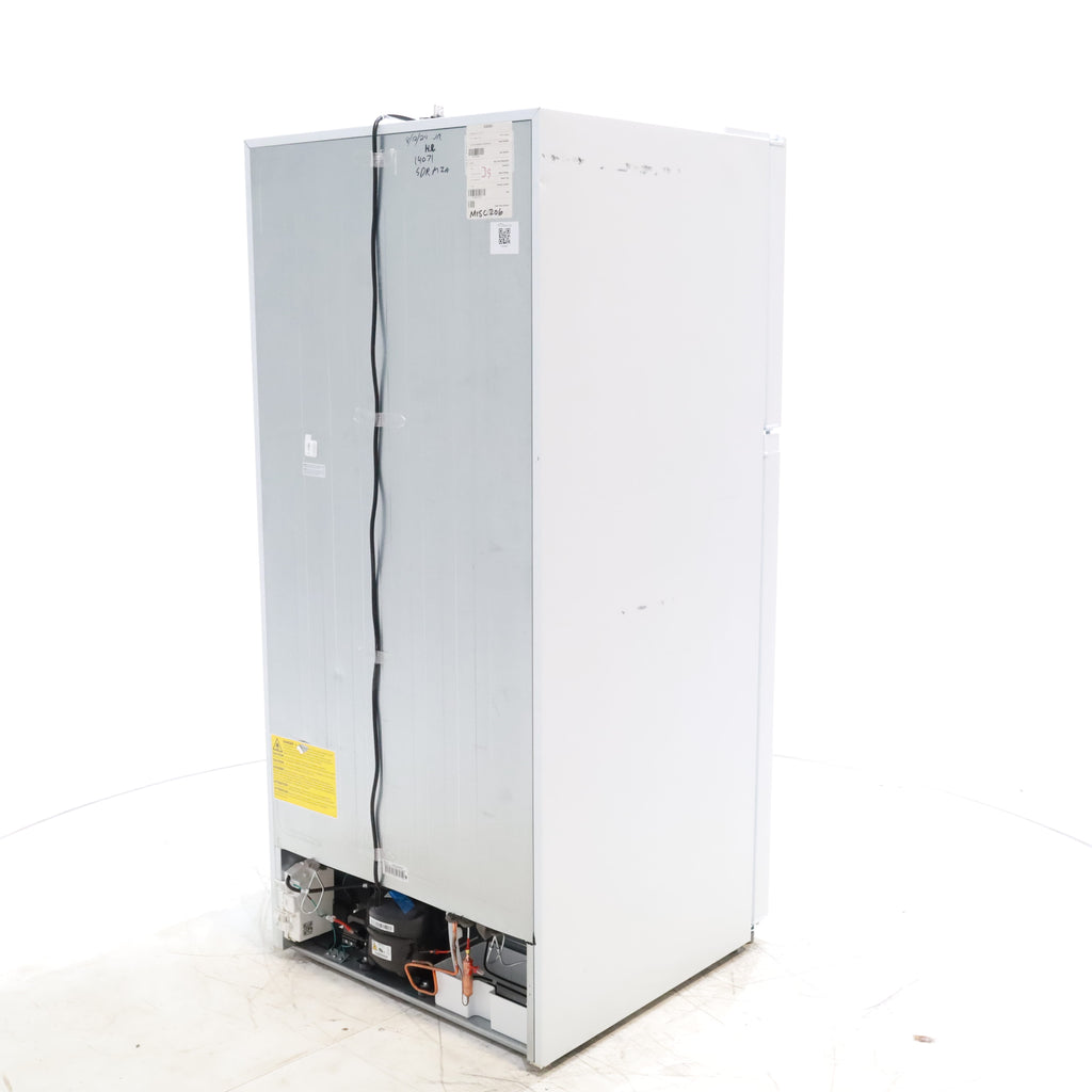 Pictures of White ENERGY STAR Midea 18.1 cu. ft. Top Freezer Refrigerator with Reversible Door - Scratch & Dent - Minor - Neu Appliance Outlet - Discount Appliance Outlet in Austin, Tx