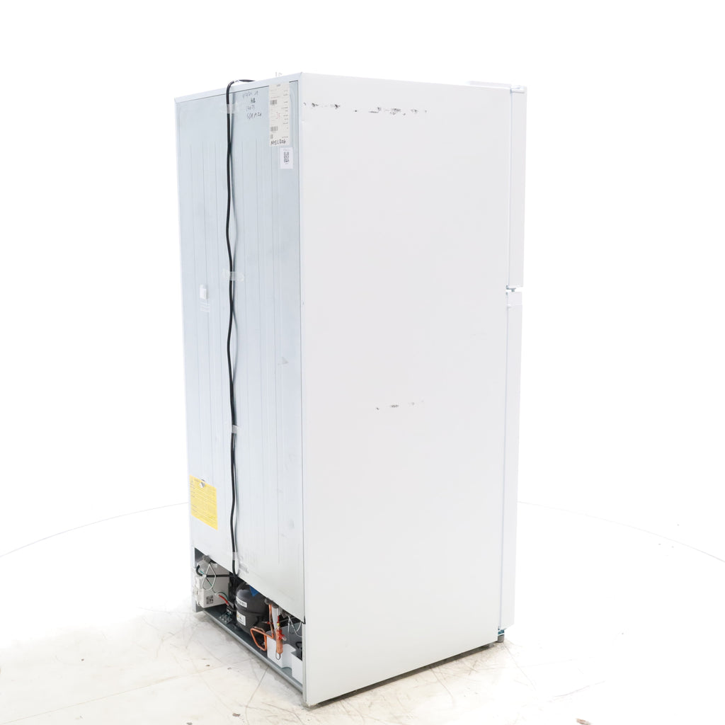 Pictures of White ENERGY STAR Midea 18.1 cu. ft. Top Freezer Refrigerator with Reversible Door - Scratch & Dent - Minor - Neu Appliance Outlet - Discount Appliance Outlet in Austin, Tx