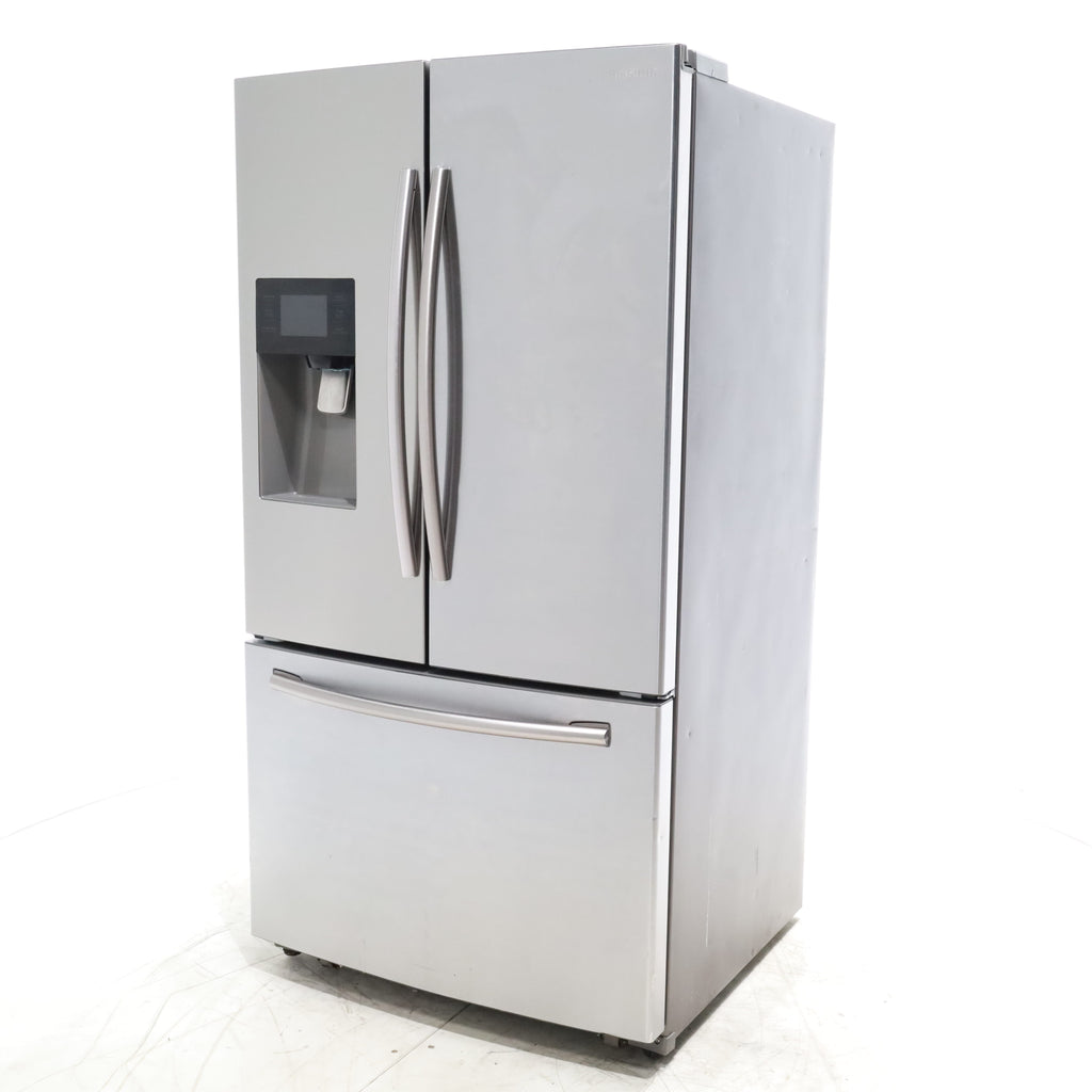 Pictures of Stainless Steel ENERGY STAR Samsung 24.6 cu. ft. 3 Door French Door Refrigerator with Dual Ice Maker - Certified Refurbished - Neu Appliance Outlet - Discount Appliance Outlet in Austin, Tx