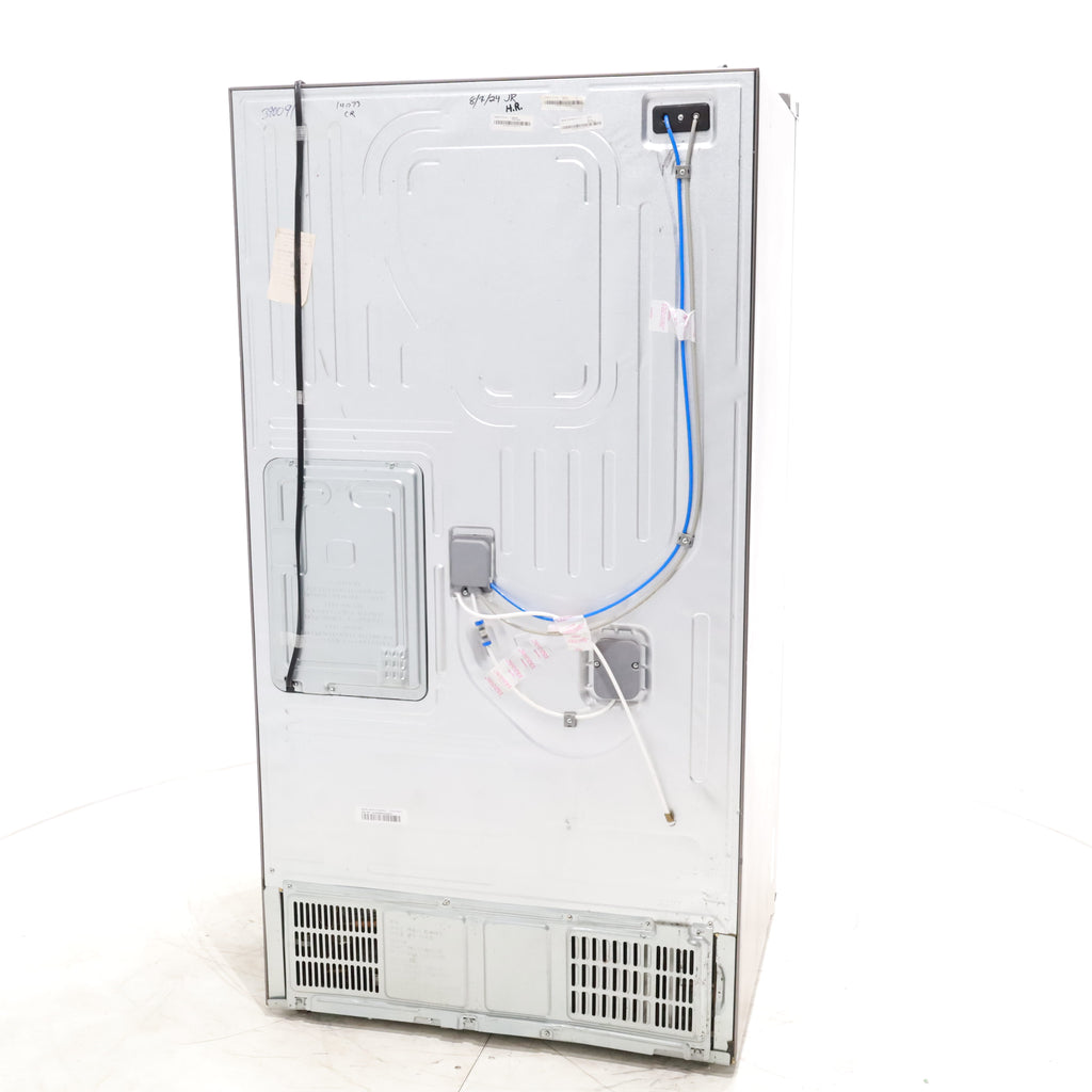 Pictures of Stainless Steel ENERGY STAR Samsung 24.6 cu. ft. 3 Door French Door Refrigerator with Dual Ice Maker - Certified Refurbished - Neu Appliance Outlet - Discount Appliance Outlet in Austin, Tx