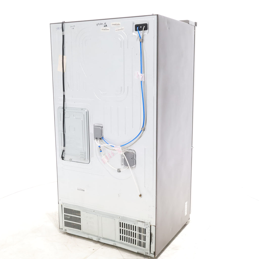 Pictures of Stainless Steel ENERGY STAR Samsung 24.6 cu. ft. 3 Door French Door Refrigerator with Dual Ice Maker - Certified Refurbished - Neu Appliance Outlet - Discount Appliance Outlet in Austin, Tx