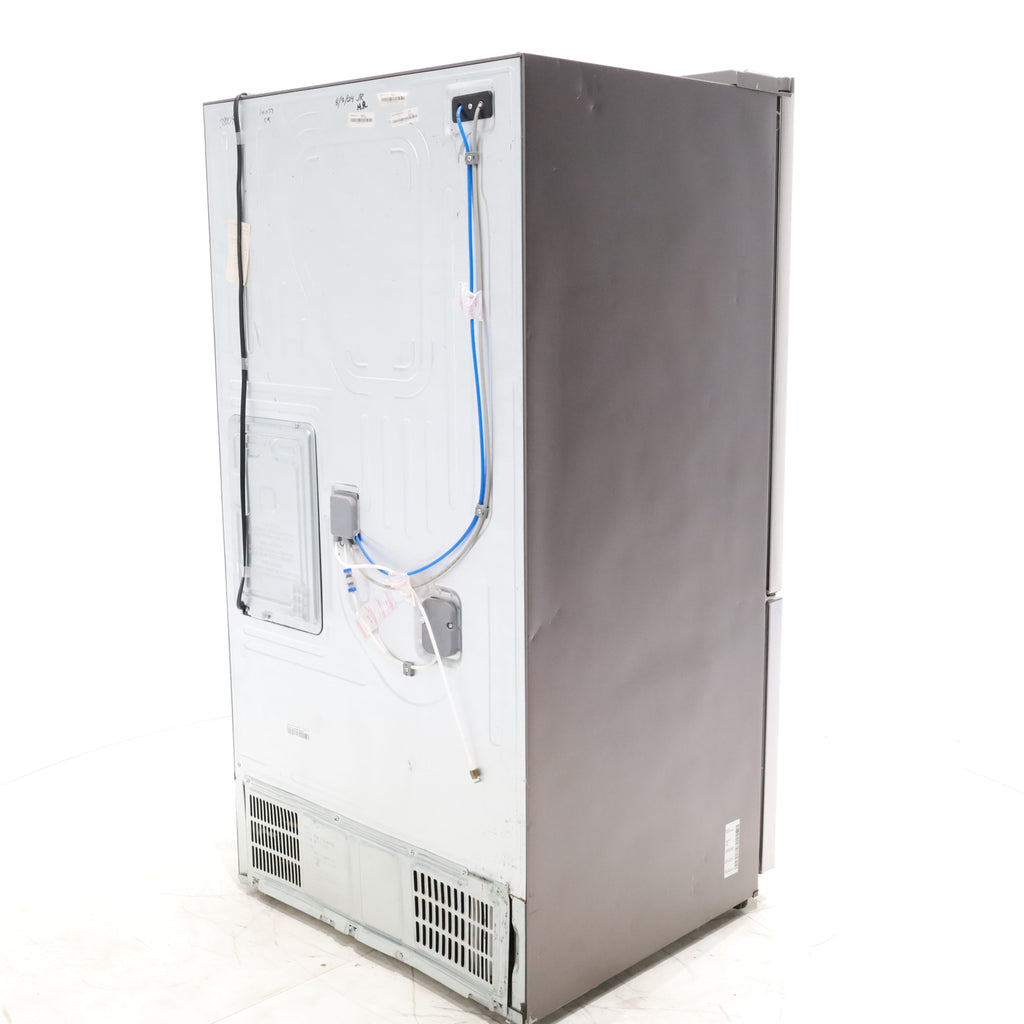 Pictures of Stainless Steel ENERGY STAR Samsung 24.6 cu. ft. 3 Door French Door Refrigerator with Dual Ice Maker - Certified Refurbished - Neu Appliance Outlet - Discount Appliance Outlet in Austin, Tx