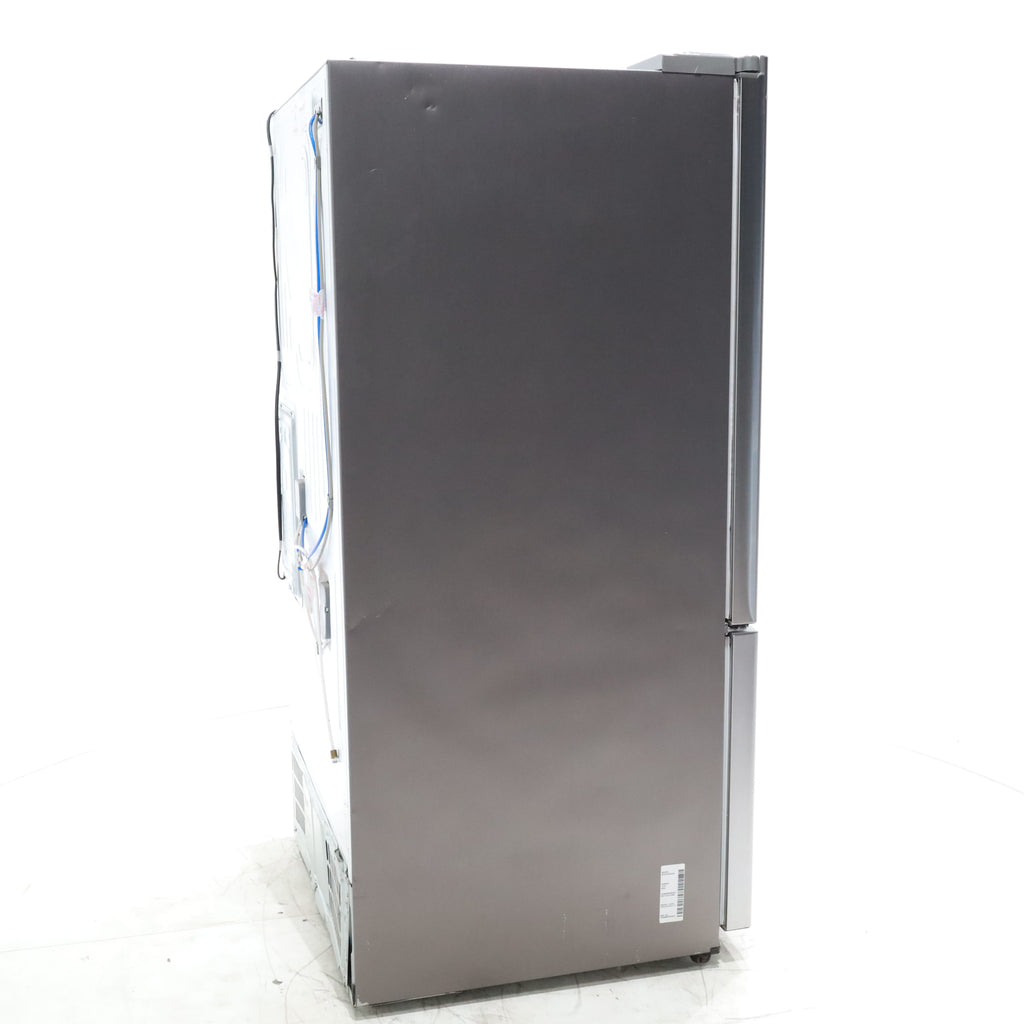 Pictures of Stainless Steel ENERGY STAR Samsung 24.6 cu. ft. 3 Door French Door Refrigerator with Dual Ice Maker - Certified Refurbished - Neu Appliance Outlet - Discount Appliance Outlet in Austin, Tx