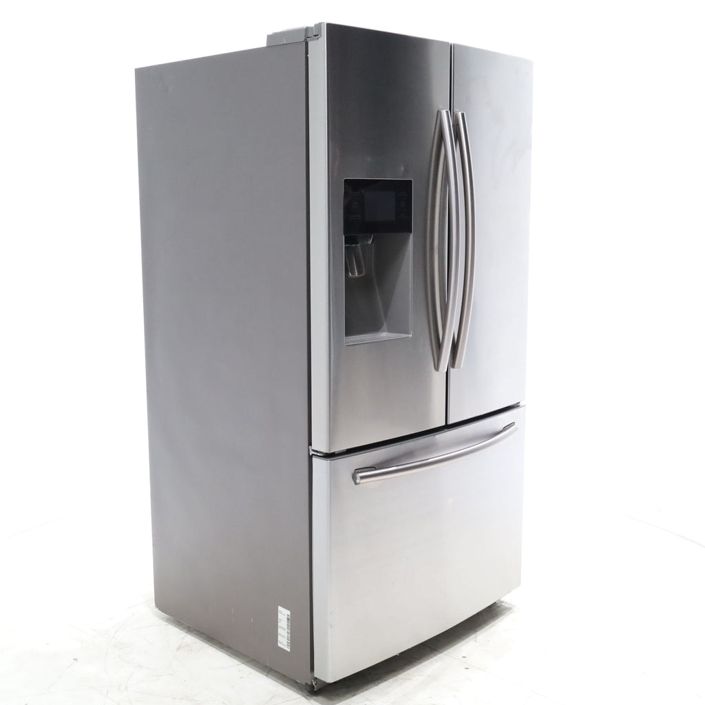 Pictures of Stainless Steel ENERGY STAR Samsung 24.6 cu. ft. 3 Door French Door Refrigerator with Dual Ice Maker - Certified Refurbished - Neu Appliance Outlet - Discount Appliance Outlet in Austin, Tx