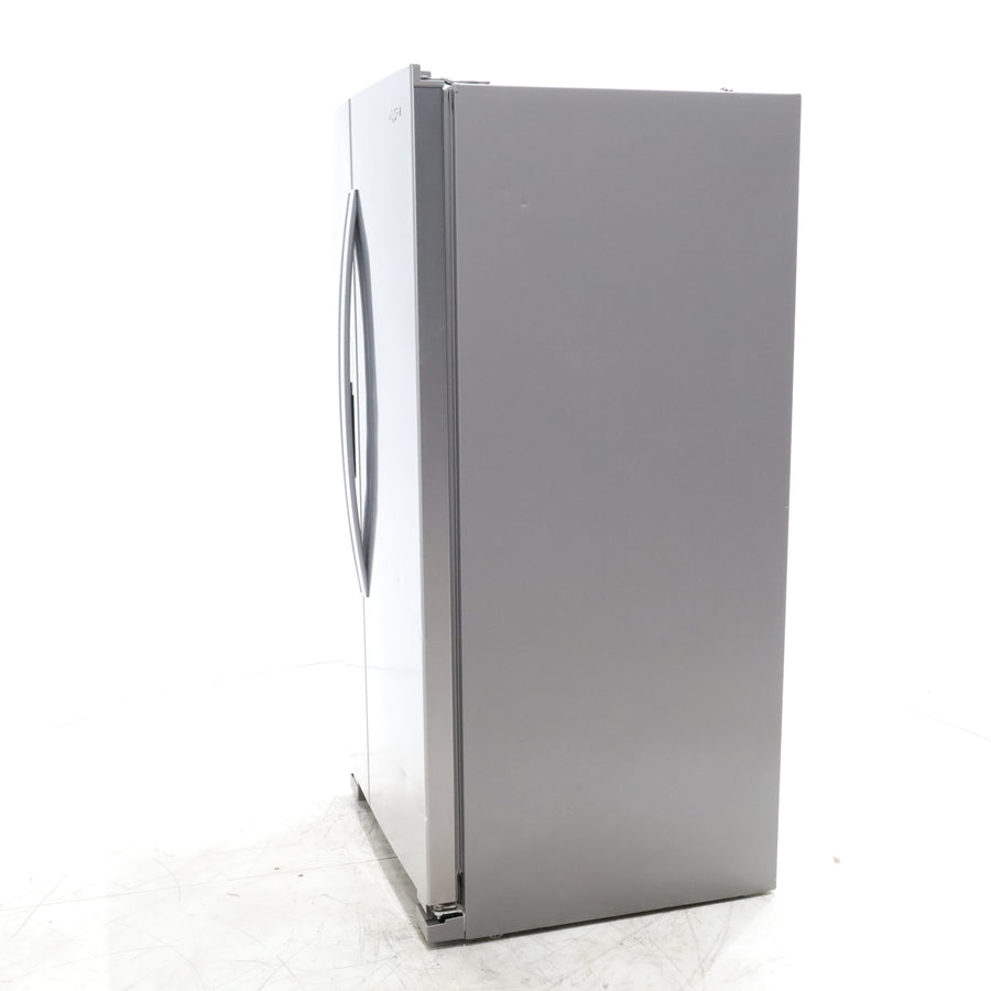 33 in. Wide Fingerprint-Resistant Stainless Steel Whirlpool 21.4 cu. ft. Side by Side Refrigerator with In Door Ice and Water Dispenser - Certified Refurbished