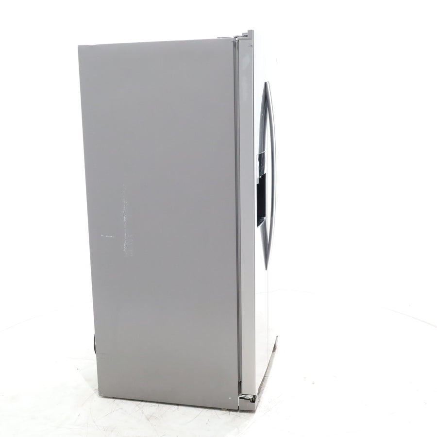 33 in. Wide Fingerprint-Resistant Stainless Steel Whirlpool 21.4 cu. ft. Side by Side Refrigerator with In Door Ice and Water Dispenser - Certified Refurbished